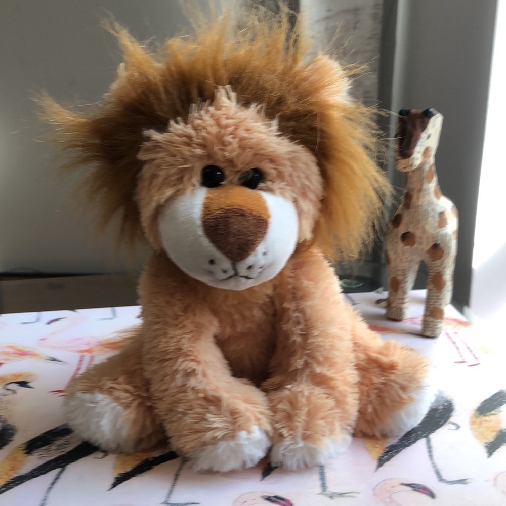 Lion Stuffed Animal Small